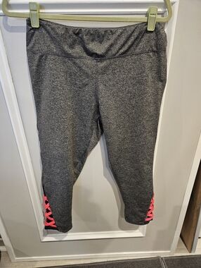 Gray Stretchy Workout Pants Size XL Take A Walk